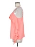 Amanda Uprichard 100% Polyester Orange Sleeveless Blouse Size M - photo 5