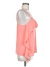 Amanda Uprichard 100% Polyester Orange Sleeveless Blouse Size M - photo 4