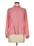 Covington Polka Dots Pink Long Sleeve Blouse Size M (petite) - photo 1