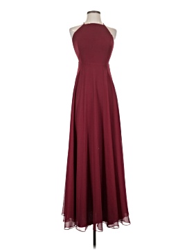 best cap for formal dress Evening In Paris Cap Sleeve Hi-Lo Tulle Dress main image 0