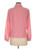 Covington Polka Dots Pink Long Sleeve Blouse Size M (petite) - photo 2