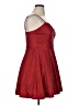 City Studio 100% Polyester Hearts Red Cocktail Dress Size 16 - photo 4