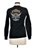 Harley Davidson Black Cardigan Size 8 - photo 2
