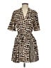 Zara Animal Print Tan Casual Dress Size S - photo 1