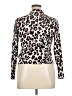 M&S Collection Animal Print White Turtleneck Sweater Size 16 - photo 2