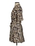 Zara Animal Print Tan Casual Dress Size S - photo 5