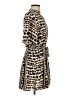 Zara Animal Print Tan Casual Dress Size S - photo 4