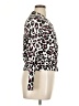 M&S Collection Animal Print White Turtleneck Sweater Size 16 - photo 4