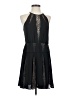 BCBGMAXAZRIA 100% Polyester Black Cocktail Dress Size 2 - photo 1