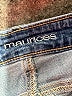 Maurices Stars Blue Denim Shorts Size 11 - 12 - photo 3