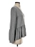 Alya Gray Long Sleeve Top Size S - photo 4