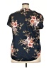 Unbranded Blue Short Sleeve Blouse Size 3X - photo 2
