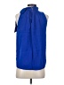 Ann Taylor 100% Rayon Blue Sleeveless Blouse Size XS - photo 2
