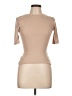 NA-KD Tan Short Sleeve Turtleneck Size S - photo 1