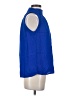 Ann Taylor 100% Rayon Blue Sleeveless Blouse Size XS - photo 4