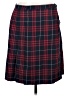 Lands' End Plaid Red Casual Skirt Size 8 - photo 1