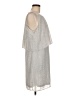 Charming Charlie 100% Polyester Stars Gray Casual Dress Size M - photo 4