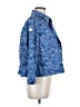 Derek Lam 10 Crosby Paisley Floral Blue Jacket Size M - photo 4