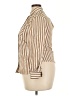 Rag & Bone 100% Cotton Stripes Tan 3/4 Sleeve Button-Down Shirt Size S - photo 5