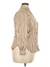 Rag & Bone 100% Cotton Stripes Tan 3/4 Sleeve Button-Down Shirt Size S - photo 4