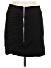 Soprano Solid Black Casual Skirt Size M - photo 1