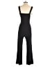 Lett Solid Black Jumpsuit Size S - photo 2