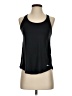 Nike 100% Polyester Black Active Tank Size S - photo 1