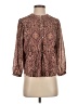 Madewell 100% Polyester Brown Long Sleeve Blouse Size XS - photo 1