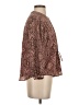Madewell 100% Polyester Brown Long Sleeve Blouse Size XS - photo 4