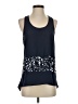 Studio Y 100% Polyester Blue Sleeveless Blouse Size S - photo 1