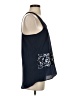 Studio Y 100% Polyester Blue Sleeveless Blouse Size S - photo 4