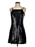 Hanh Metallic Black Cocktail Dress Size 2 - photo 1