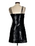 Hanh Metallic Black Cocktail Dress Size 2 - photo 2