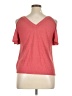 Shein Curve Red Short Sleeve Top Size 0X - photo 2
