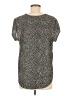 Fun2Fun 100% Polyester Black Short Sleeve Blouse Size M - photo 2