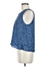 Simply Styled 100% Polyester Blue Sleeveless Blouse Size M - photo 5