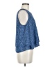 Simply Styled 100% Polyester Blue Sleeveless Blouse Size M - photo 4