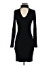 Eight Sixty Solid Black Cocktail Dress Size S - photo 1
