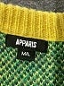 Apparis 100% Polyester Animal Print Yellow Pullover Sweater Size M - photo 7