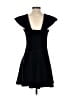 Express Solid Black Cocktail Dress Size S - photo 2