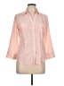 Iz Byer 100% Polyester Color Block Pink 3/4 Sleeve Blouse Size L - photo 1