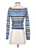 Mochy Blue Long Sleeve Top Size S - photo 2