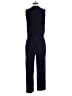 J.Crew 100% Silk Solid Blue Jumpsuit Size 2 - photo 2