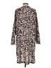MTS Print Tan Casual Dress Size S - photo 2