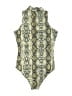Unbranded Animal Print Yellow Bodysuit Size S - photo 2