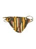 O'Neill Stripes Yellow Swimsuit Bottoms Size XXS (estimated) - photo 1