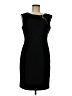 Ellen Tracy Solid Black Cocktail Dress Size 8 - photo 1
