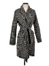 Cupcakes & Cashmere Animal Print Gray Coat Size XS - photo 1