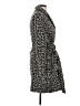 Cupcakes & Cashmere Animal Print Gray Coat Size XS - photo 4