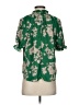 Sienna Sky 100% Polyester Floral Green Short Sleeve Blouse Size XS - photo 2